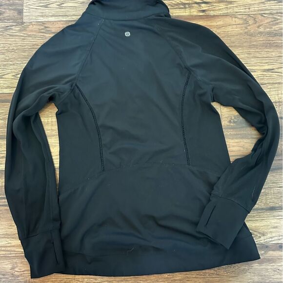 Tangerine Black Performance Jacket Full Zip Moisture-Wicking Small Athletic - Picture 6 of 7